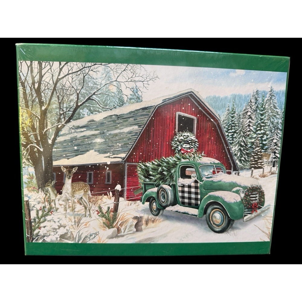 Lively Christmas The Warm Scene 1000 Piece Jigsaw Puzzle New Sealed